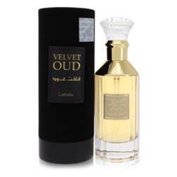 Lattafa Velvet Oud by Lattafa - Eau De Parfum Spray (Unisex) 3.4 oz - Picture 1 of 1